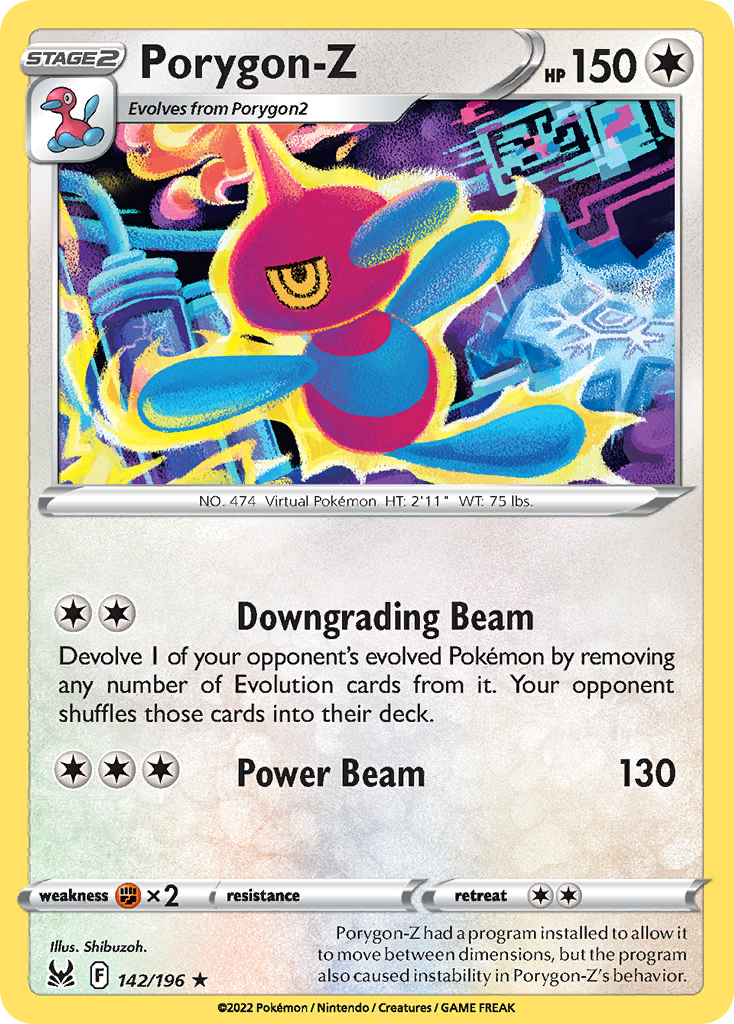 Lost Origin Porygon-Z #142/196